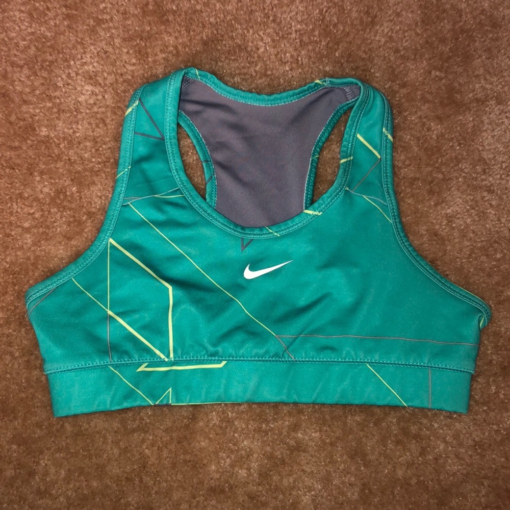 teal sports bra